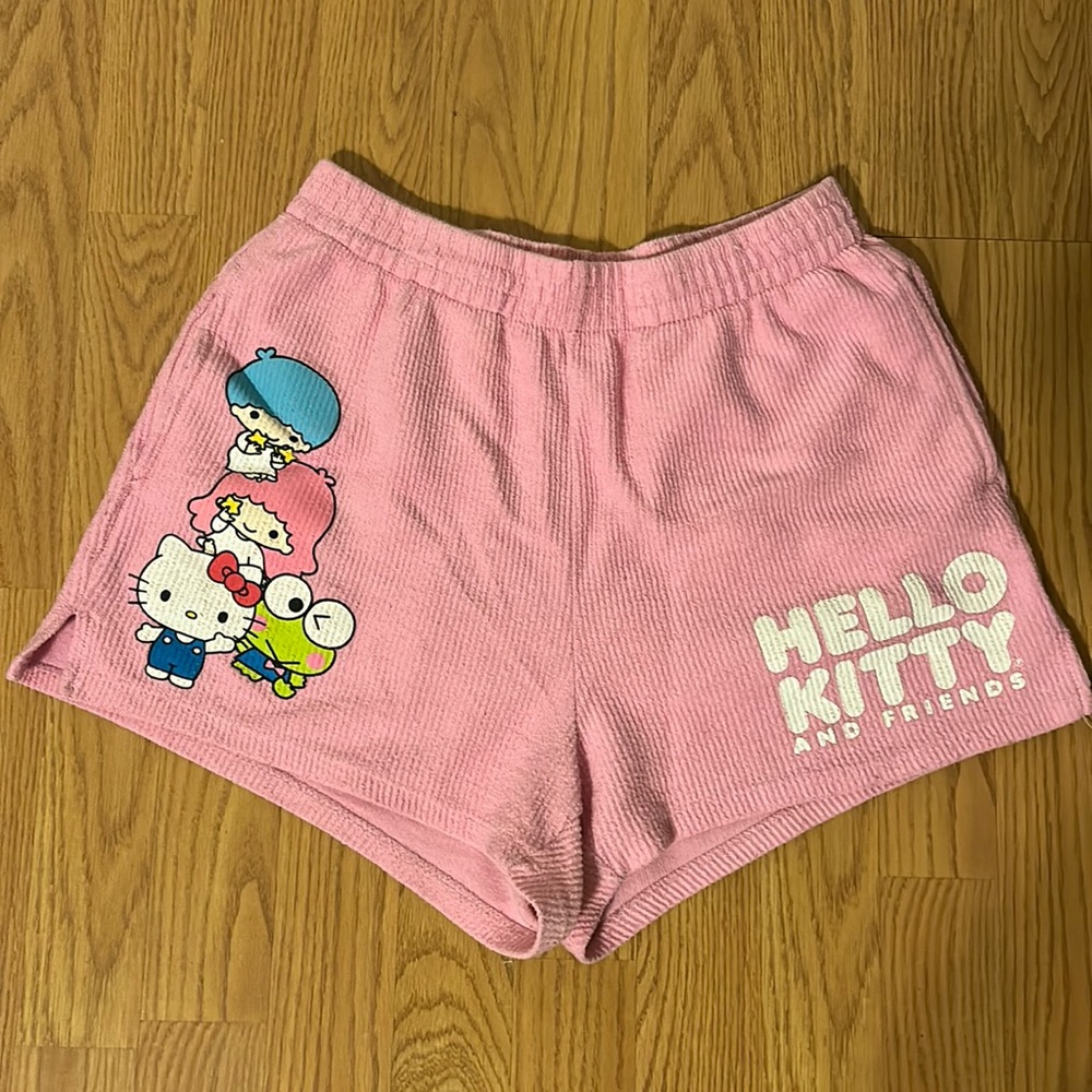 Hello kitty and friends pink shorts